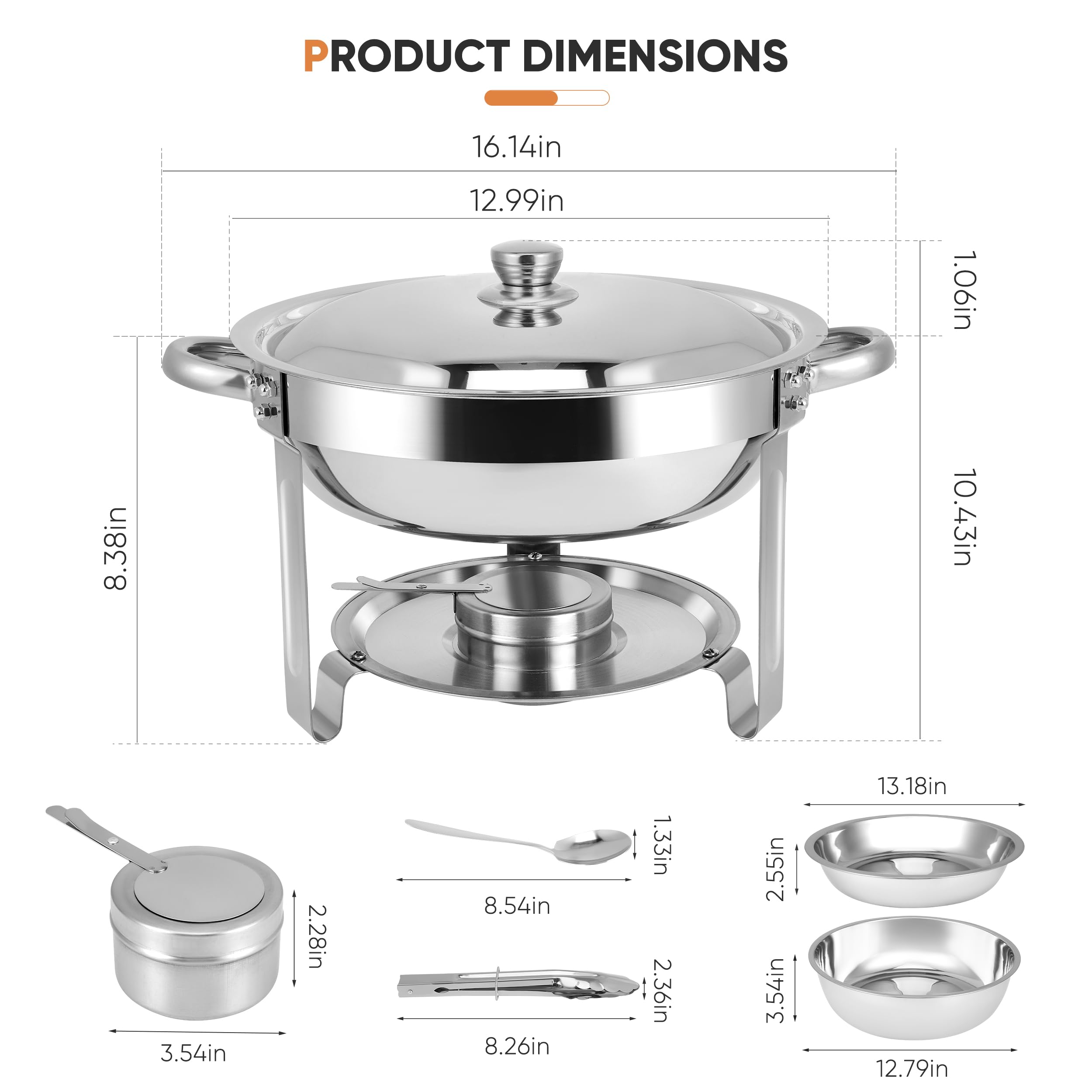 Homiesetify food pan detail showing smooth stainless surface for easy cleaning and durability