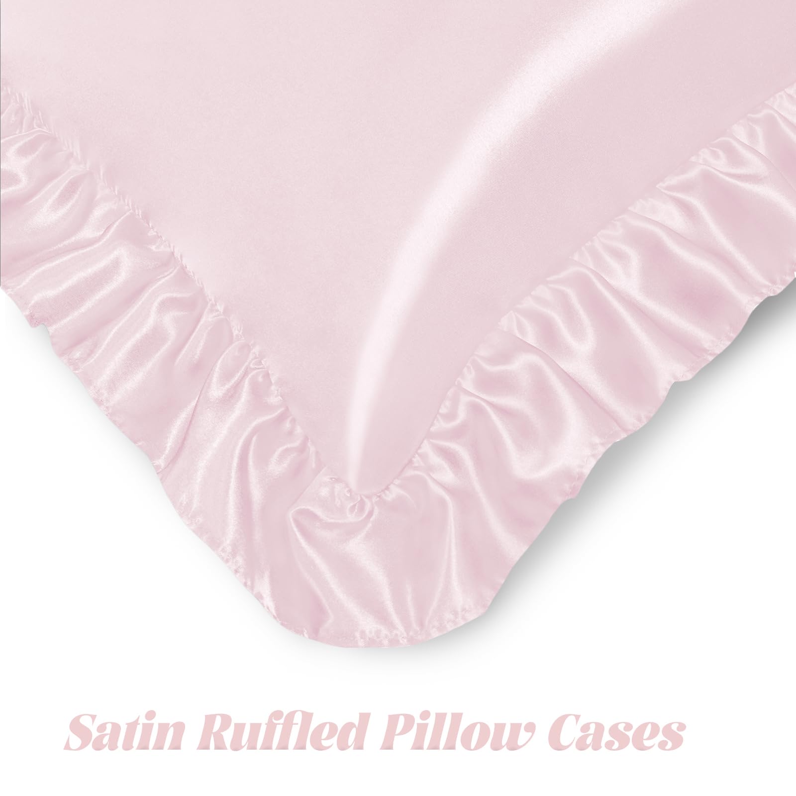 Homiest fabric sheen texture close-up showing smooth satin weave and gentle feel benefit