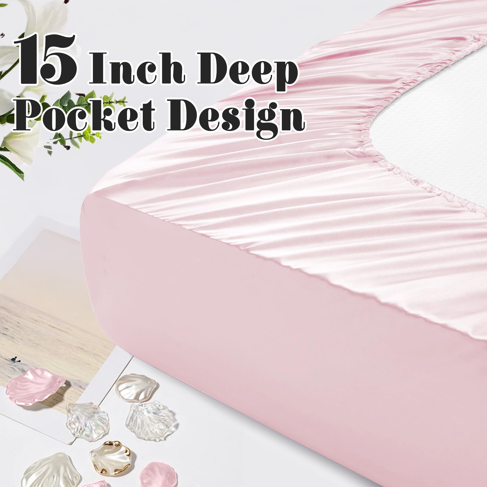 Homiest size scale mattress comparison demonstrating 15 inch pocket fit and secure hold benefit
