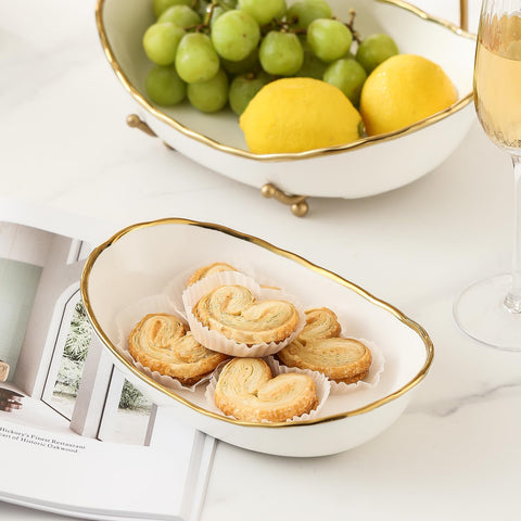 HOMKULA petal edge bowl detail emphasizing decorative tabletop appeal