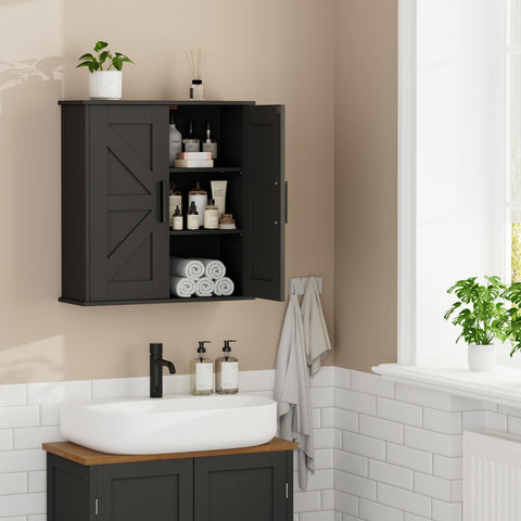 Homleke open interior with adjustable shelves maximizing organization