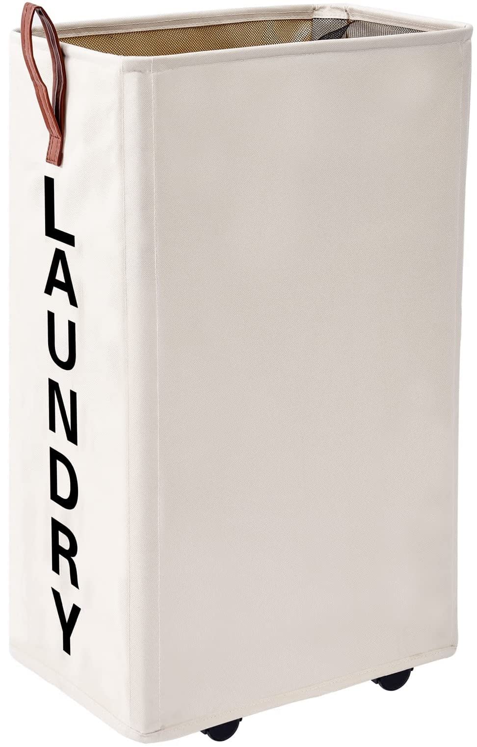 Homlikelan rolled along floor to laundry room showing easy transport benefit