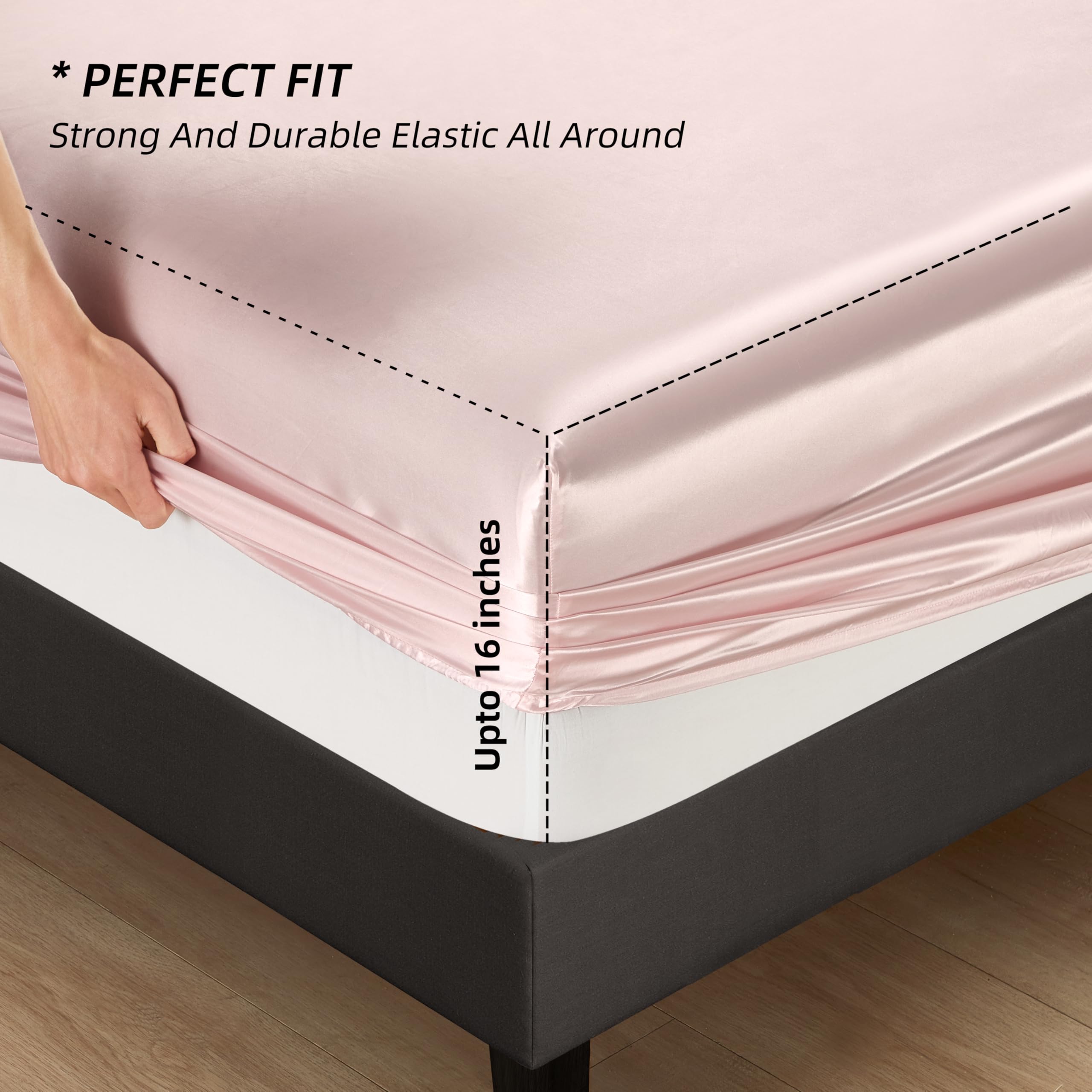 HommxJF envelope pillowcase showing neat closure and tidy pillow protection