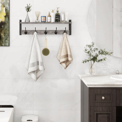 Homode metal dual hook detail showing sturdy hooks that support coats and bags securely