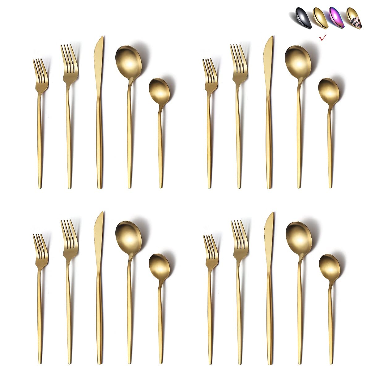 HOMQUEN front packaging showing full 40-piece set and contents for easy identification