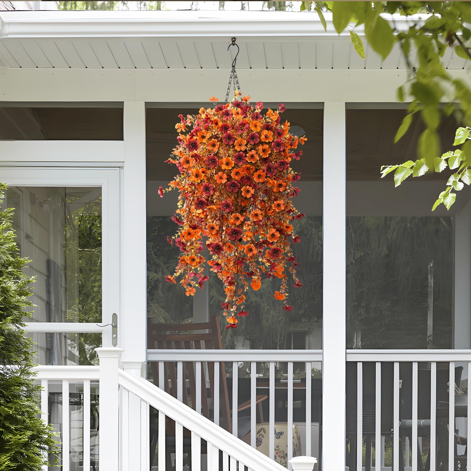 Homsunny close-up silk petal texture highlighting realistic color and softness