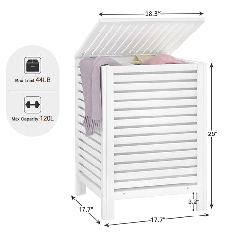 Homykic raised feet detail protecting basket from floor moisture