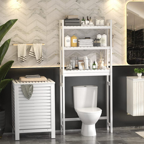 Homykic next to folded towels illustrating real size and capacity