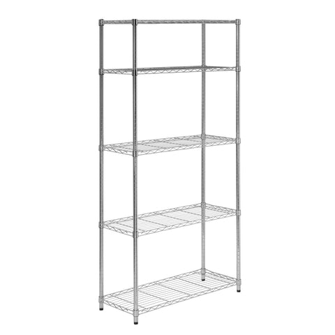 Honey-Can-Do adjustable clip detail demonstrating slip-sleeve system for quick shelf height changes