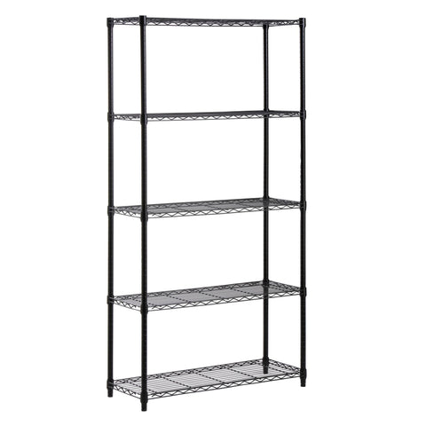 Honey-Can-Do adjustable shelf height demonstration benefit: customizable vertical spacing