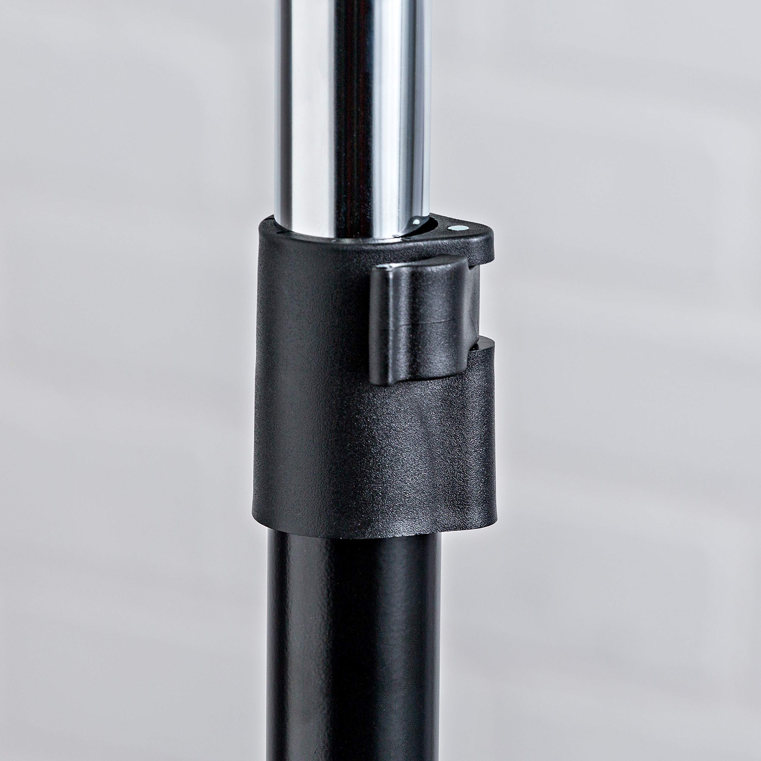 Honey-Can-Do caster and base detail showing smooth mobility and stable support
