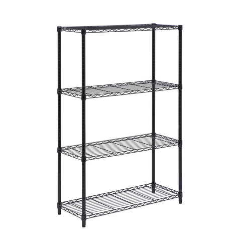 Honey-Can-Do rack fitted under counter demonstrating space-saving benefit