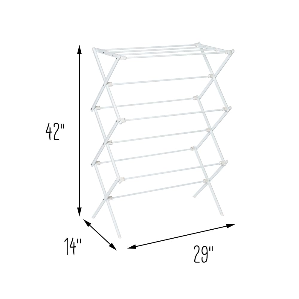 Honey-Can-Do on balcony showing portable drying solution for small spaces