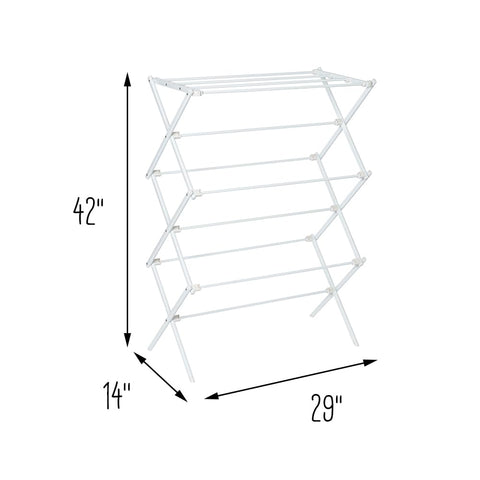 Honey-Can-Do on balcony showing portable drying solution for small spaces