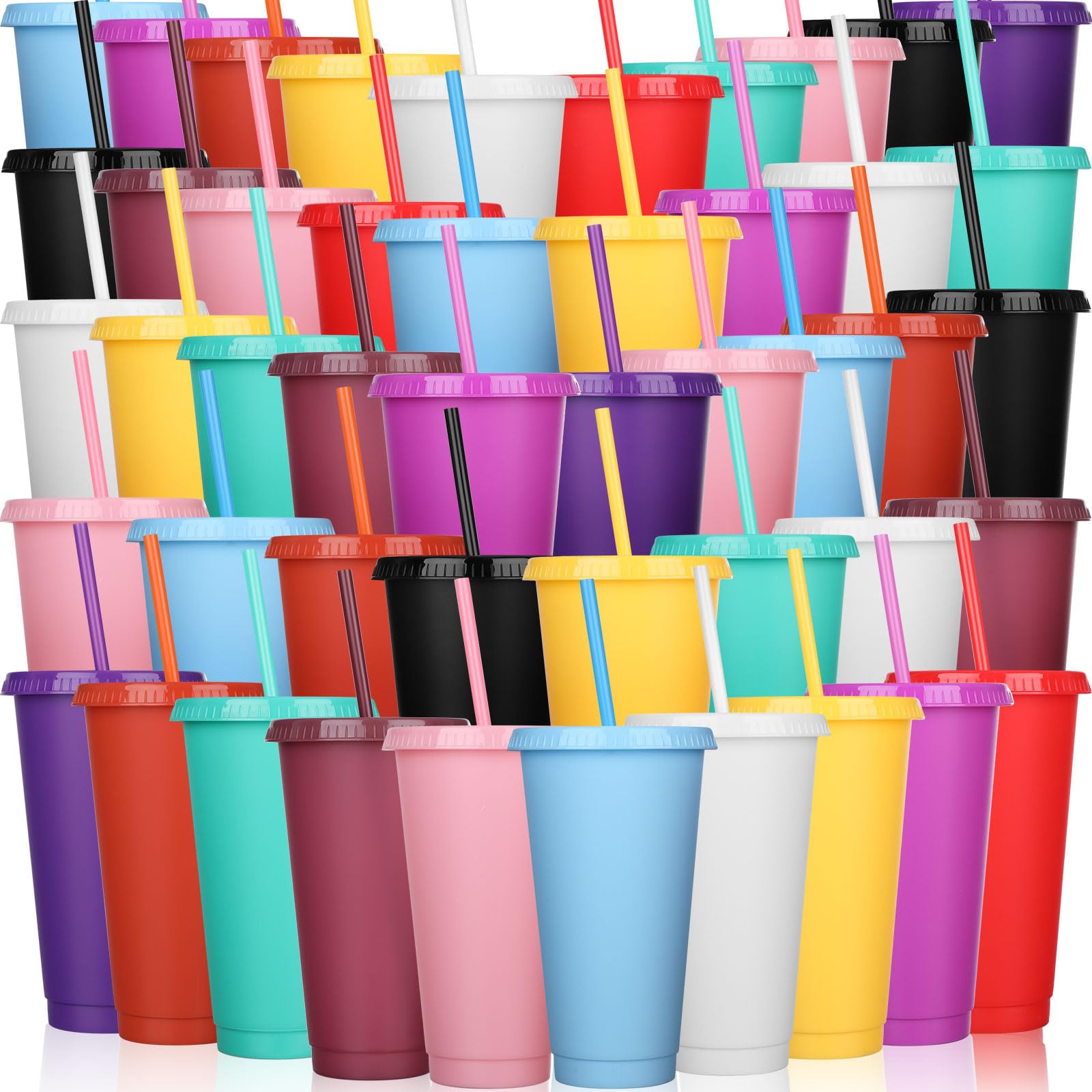 Honeydak front packaging showing 100 cups and included lids and straws for event-ready supply