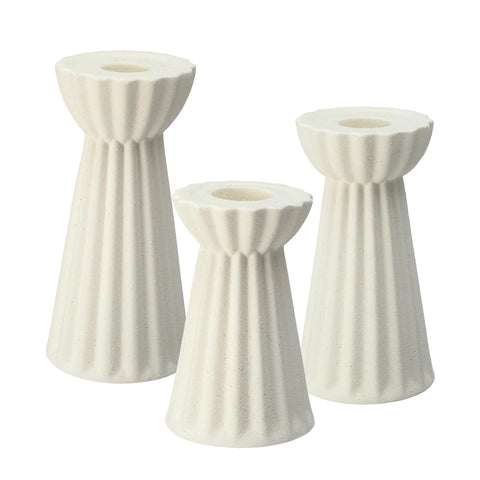 Honeydak three graduated holders side-by-side to show size variety and styling flexibility benefit
