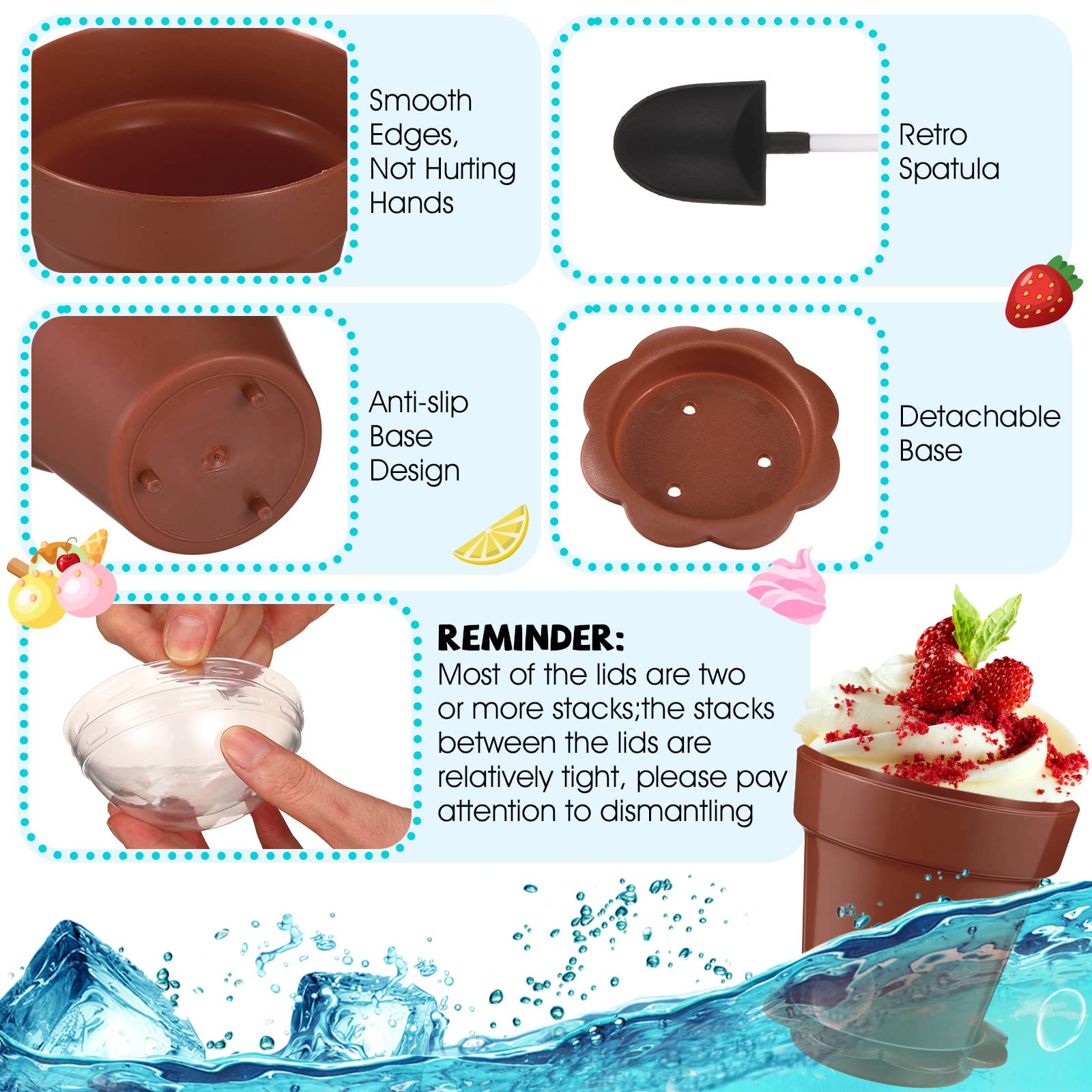 Honeydak cup held in hand showing scale and ideal portion size