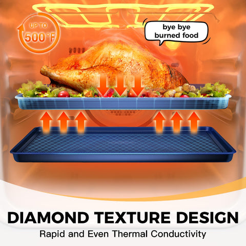 HONGBAKE large sheet roasting chicken and vegetables for family meals