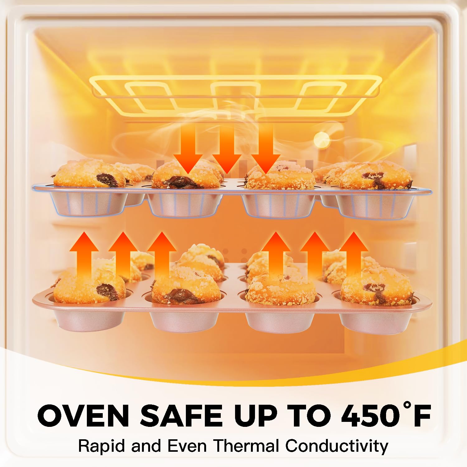 HONGBAKE bakeware in kitchen with finished goods showcasing attractive presentation