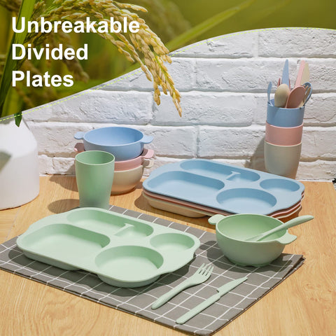 Honoson beige pink green blue collection arranged to show color options