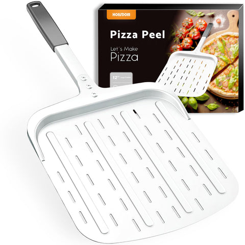 Honsdom front view of 12-inch peel showing full paddle and handle for easy launches