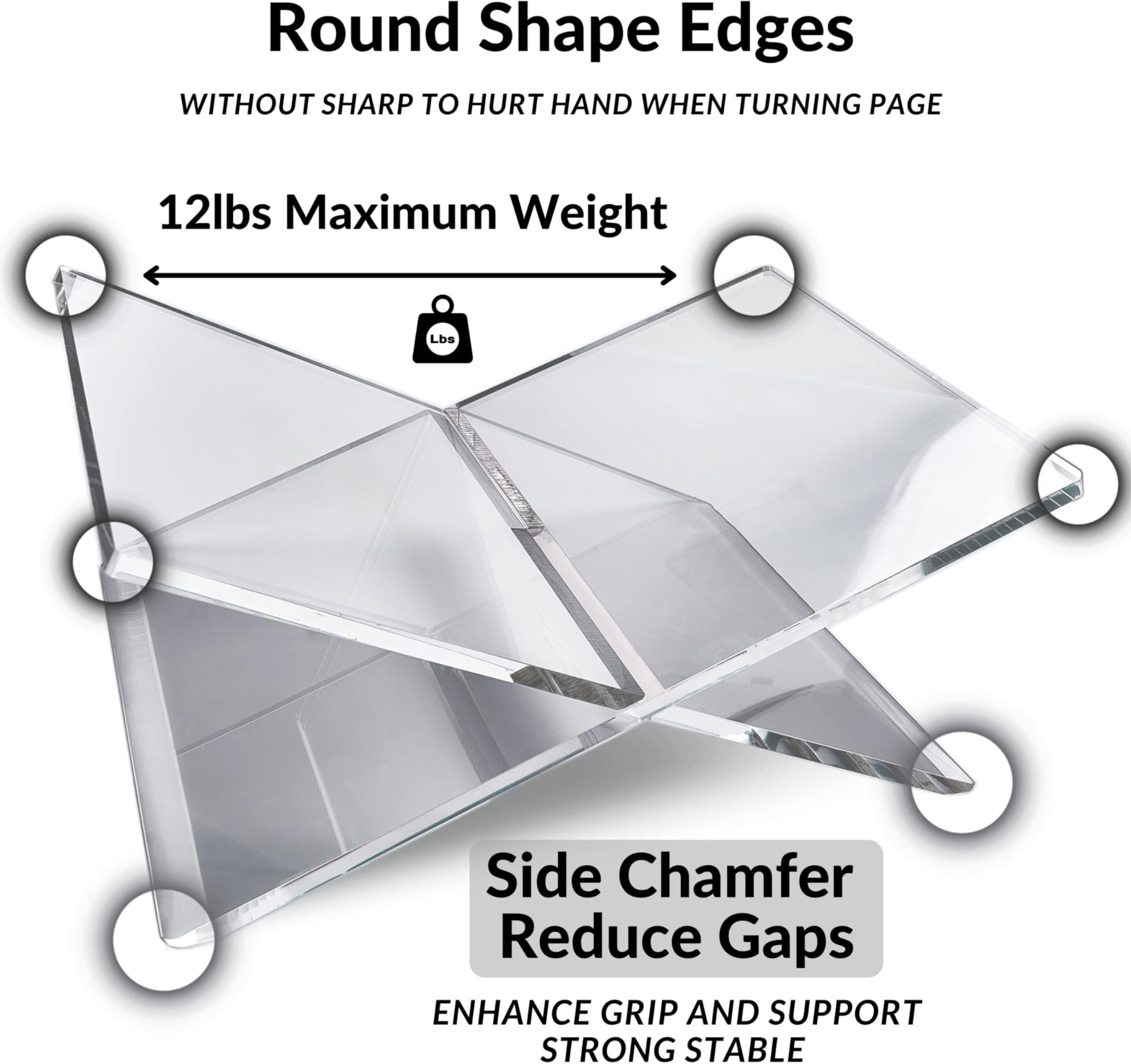 Honygebia close-up edge showing 8mm thickness for rigid support benefit
