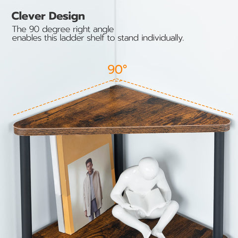 HOOBRO shelf filled with books and framed photos, maximizes storage while keeping tidy look