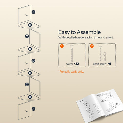 HOOBRO boxed set with labeled components ready for straightforward assembly