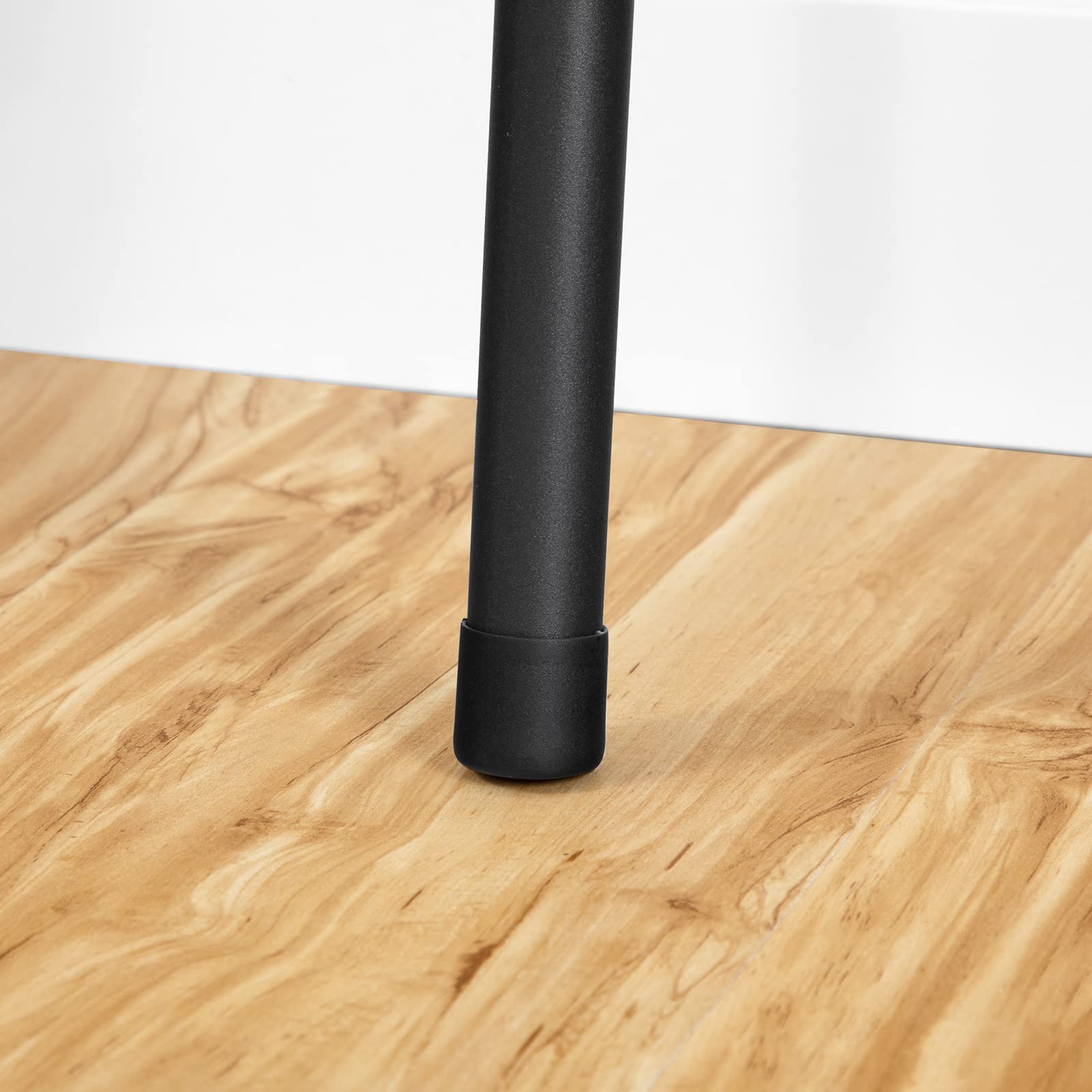 HOOBRO ladder beside sofa showing scale and how it fits small spaces