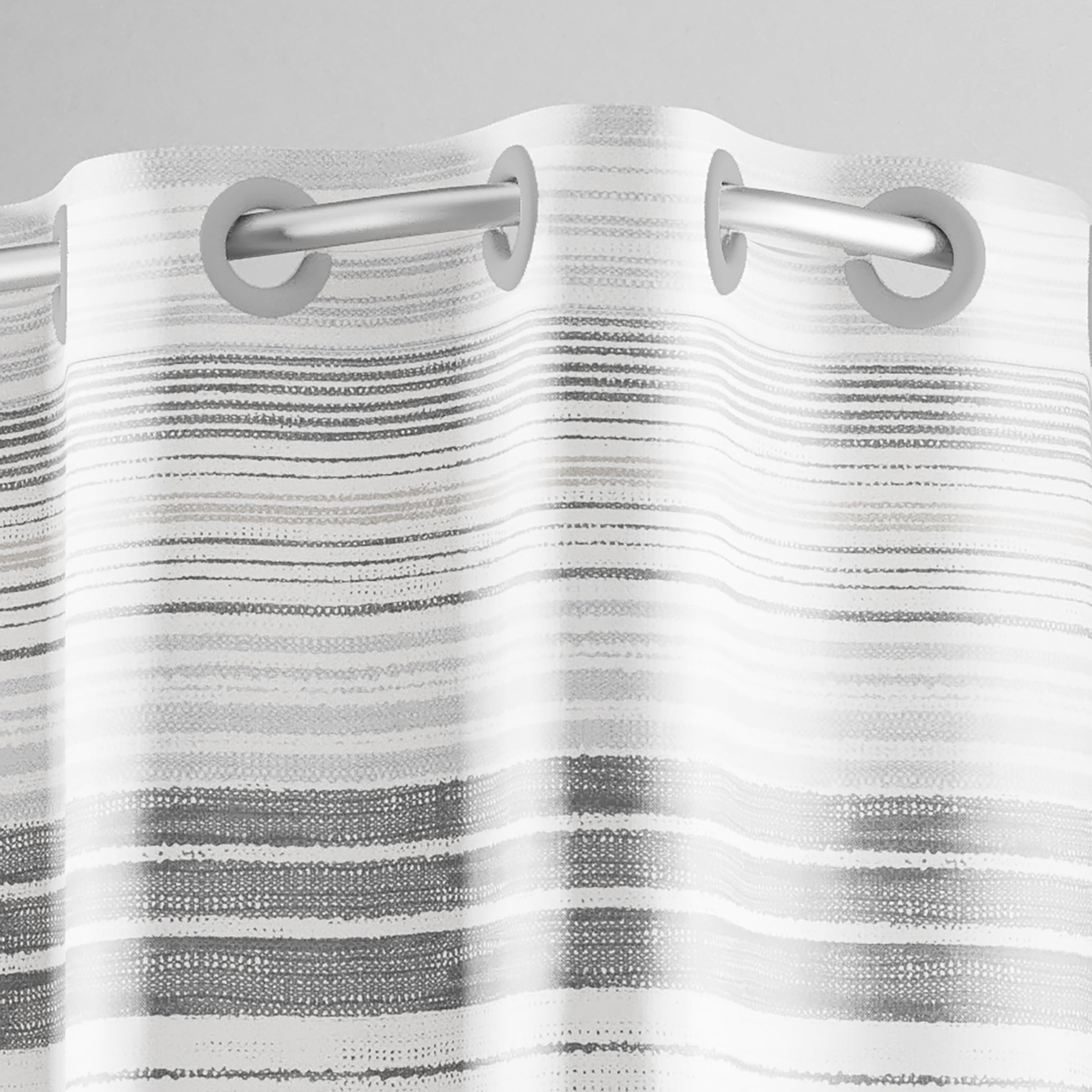 Hookless close-up of Flex-On built-in rings displaying rust-free installation benefit