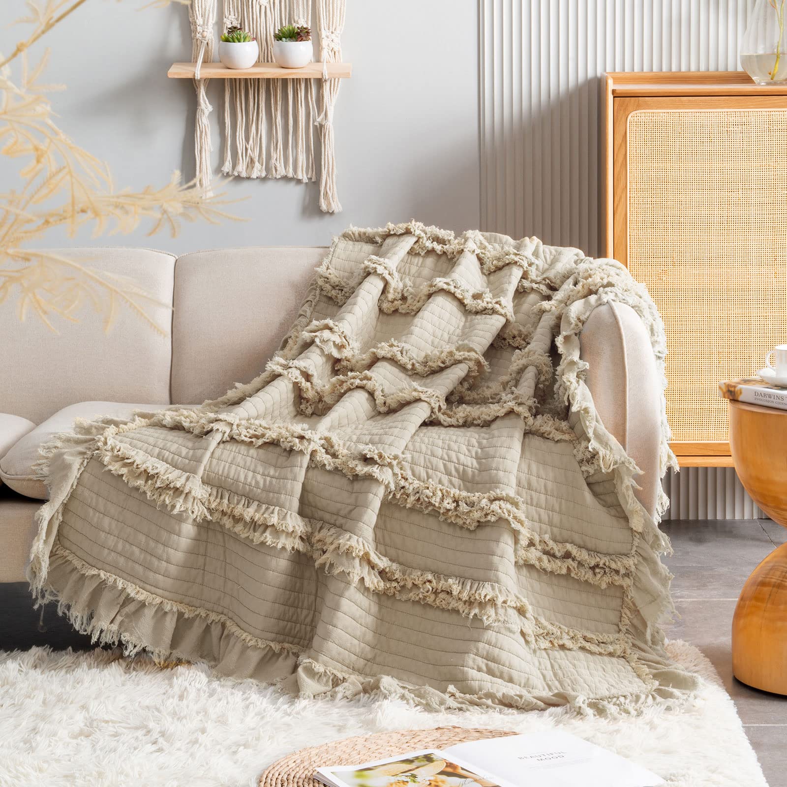 HORIMOTE HOME close-up of quilted stitching showing durable construction