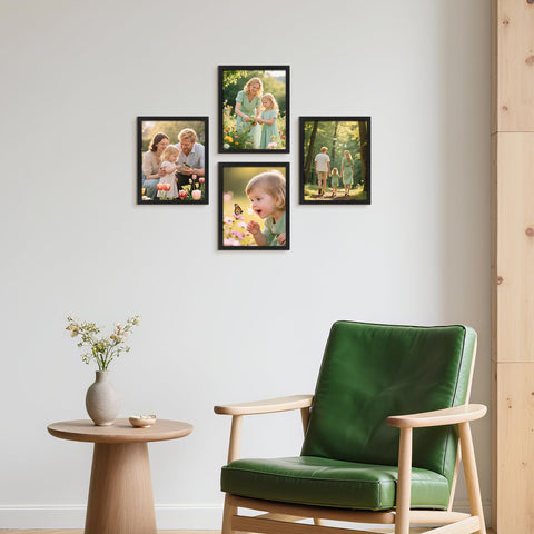 HORLIMER frame hung in living room adding cohesive decor benefit