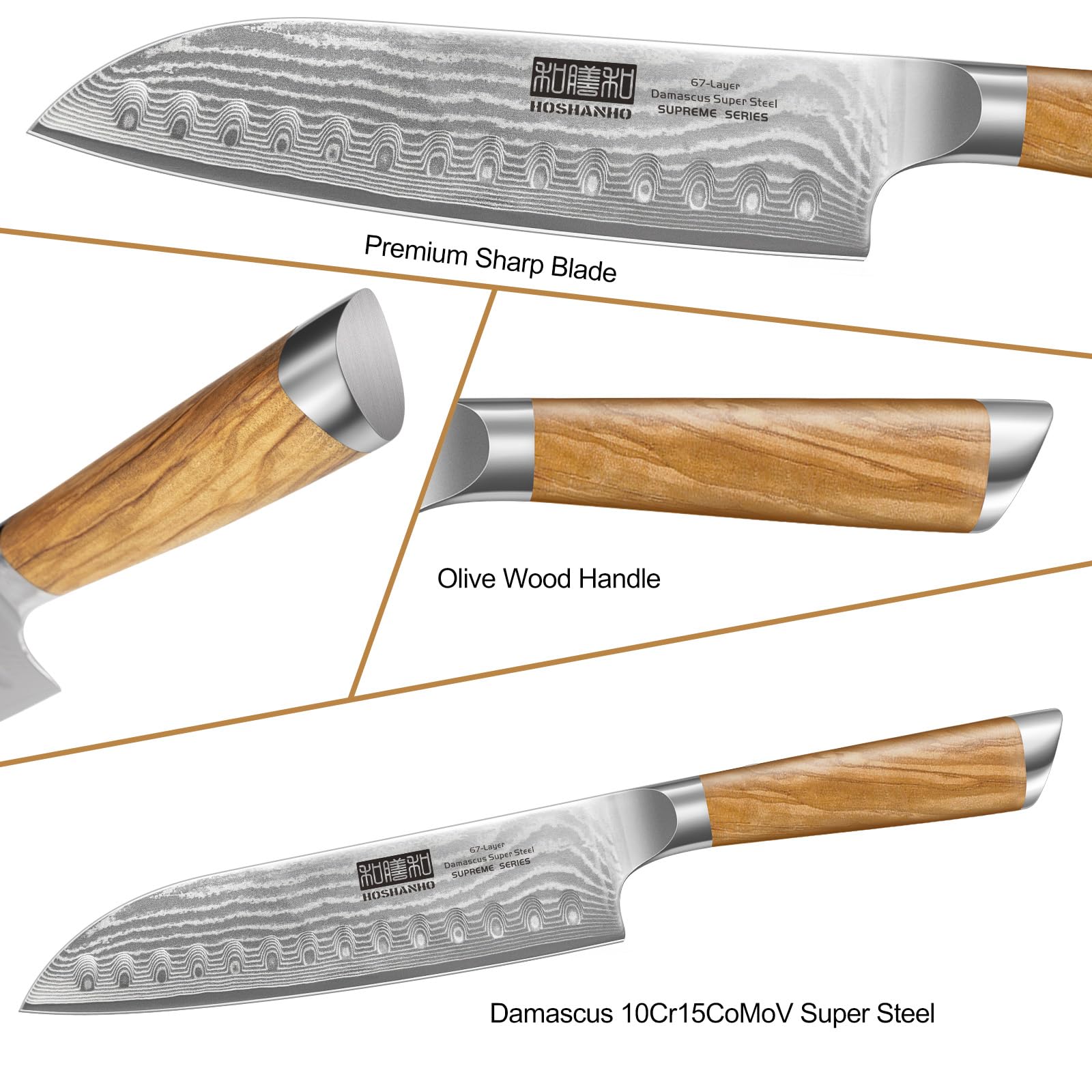 HOSHANHO paring knife held in hand for controlled small cutting tasks benefit
