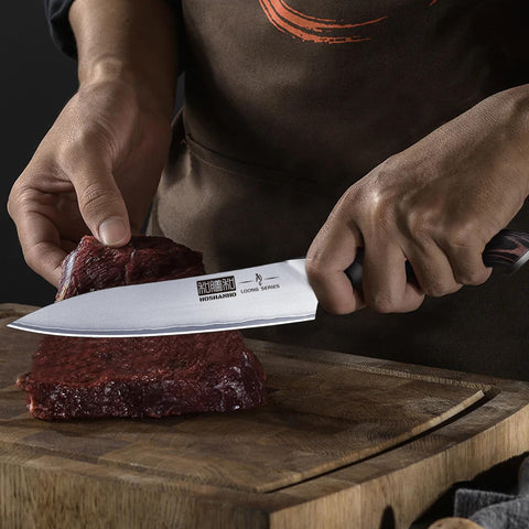 HOSHANHO frosted blade finish reflecting light for premium aesthetic appeal