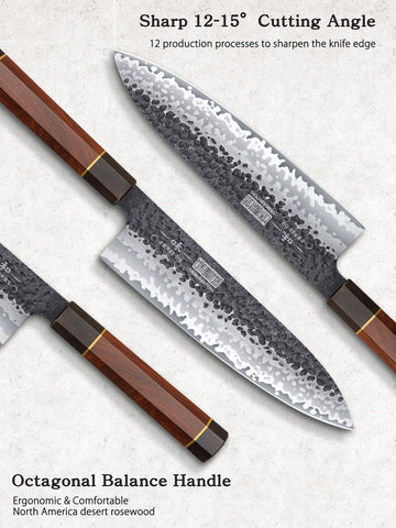 HOSHANHO chef knife slicing board for efficient chopping and precise cuts