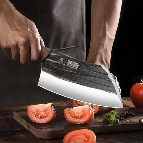 HOSHANHO cleaver boxed lifestyle shot showing premium presentation and ready-to-gift benefit