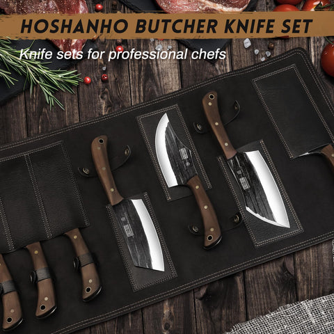 HOSHANHO fillet knife bending slightly over fish for precise clean filleting