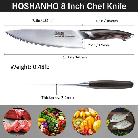 HOSHANHO in use chopping vegetables to show smooth slicing and everyday utility