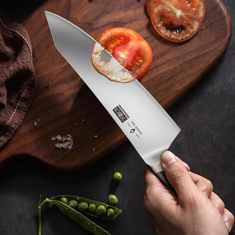 HOSHANHO compact sharpener and kitchen scissors displayed for maintenance and prep use