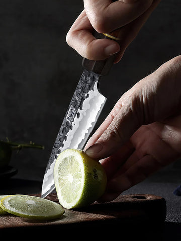 HOSHANHO paring knife on kitchen counter with fruit for practical prep use