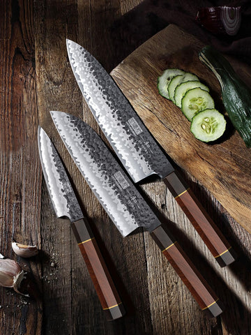 HOSHANHO santoku slicing vegetables for thin uniform cuts and faster prep