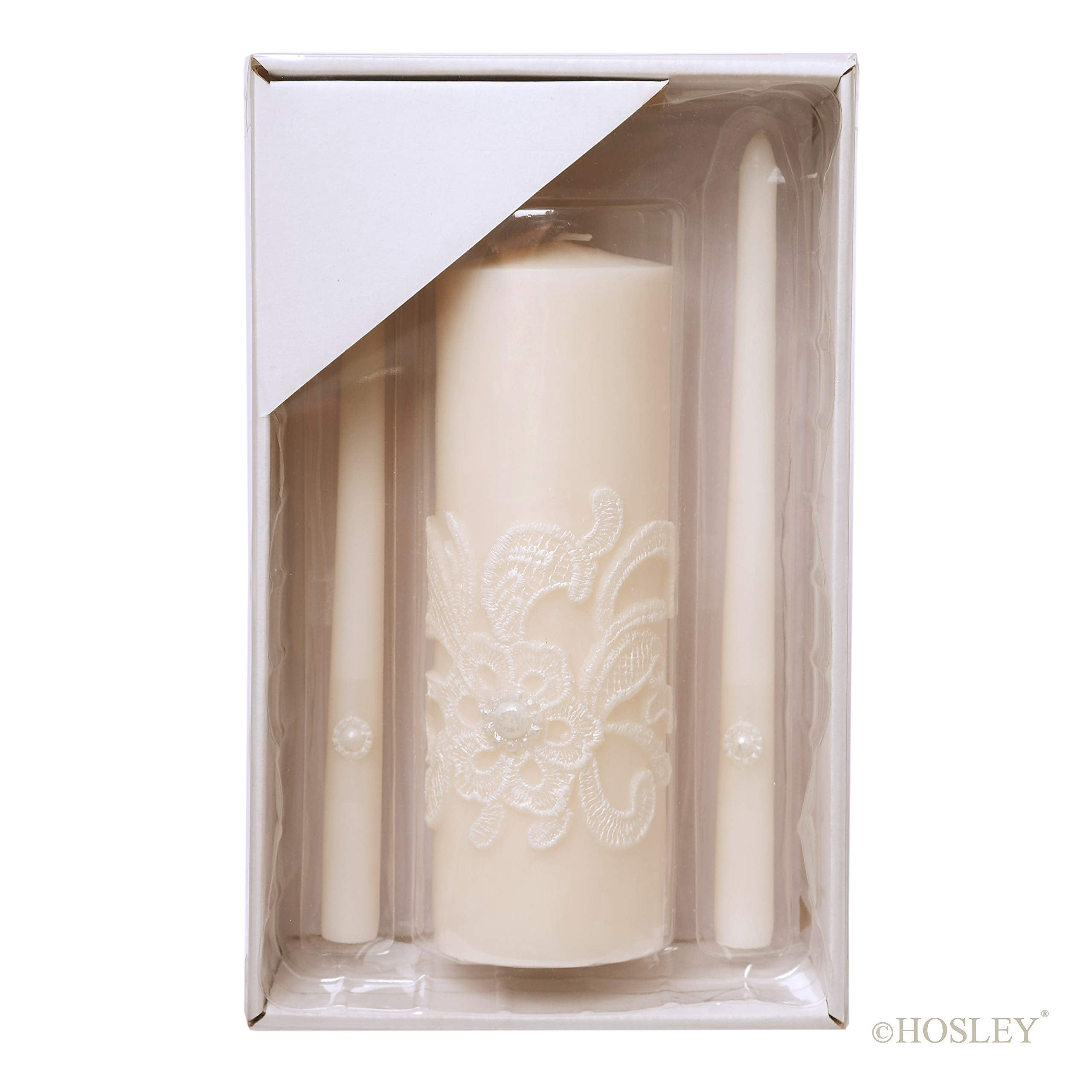 Hosley packaging and label view indicating brand quality and ready gifting