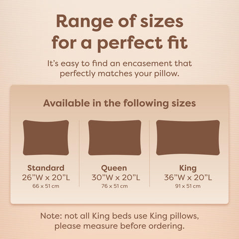 HOSPITOLOGY PRODUCTS pillow beside ruler showing 20 by 26 inch size