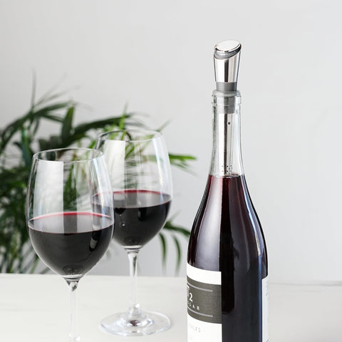 Host drip-free pour lifestyle scene illustrating neat serving and fewer stains