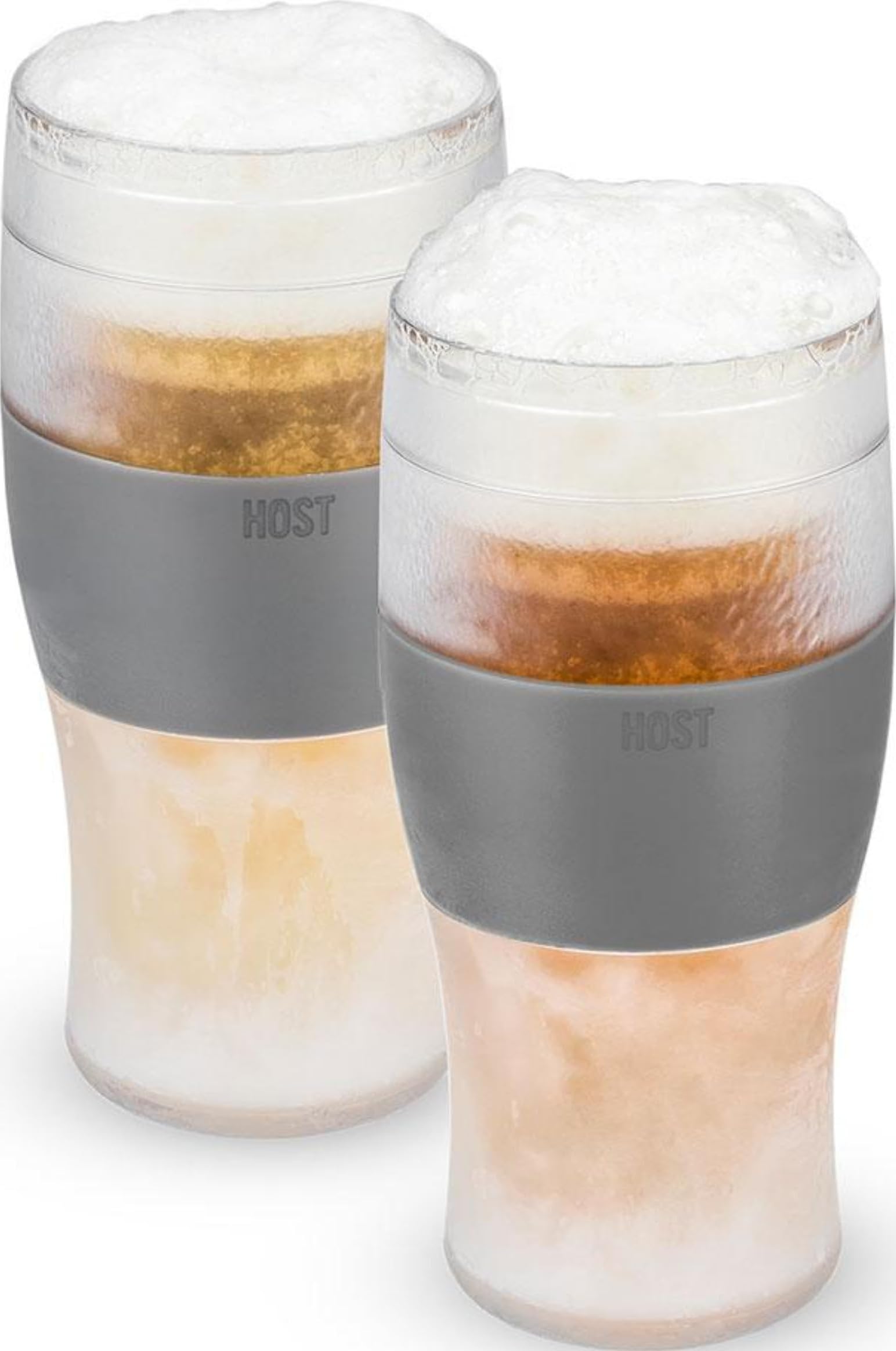 Host freezable pint front view showing gray tumblers and product look for cold drinks