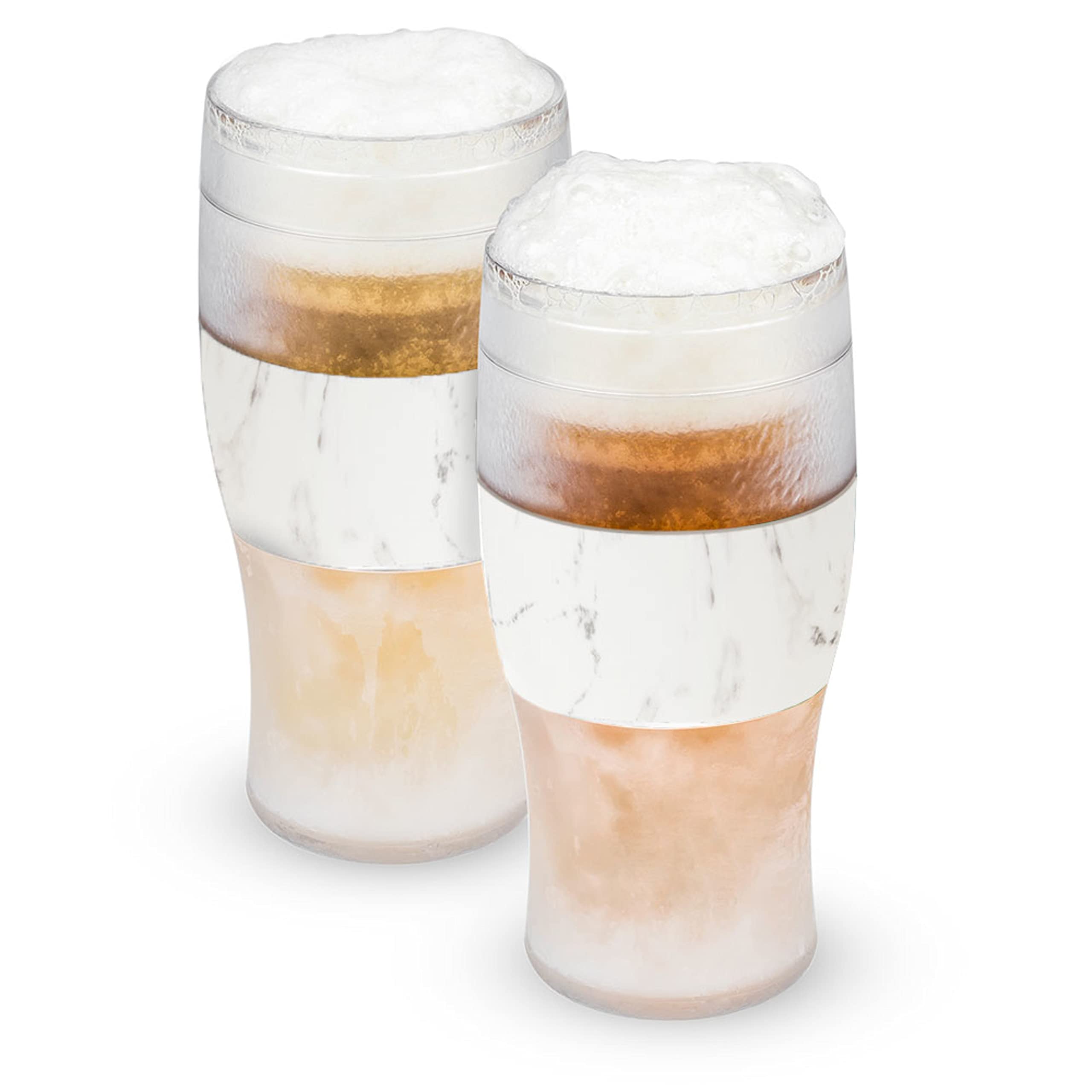 Host marble pint front view showing set of two and cooling benefit