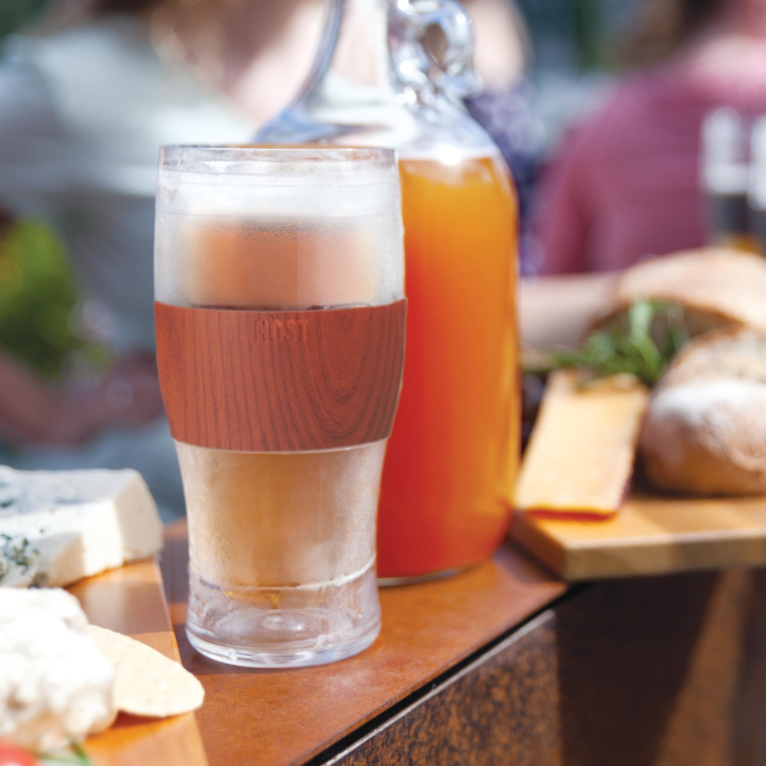 Host Freeze filled with iced coffee showing versatile cold beverage use