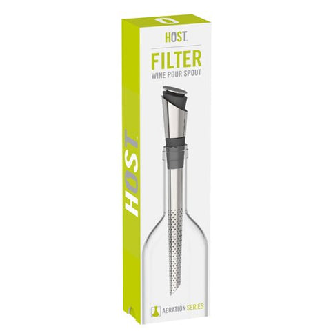 Host pourer with glass serving demonstrating refined flavor and cleaner presentation