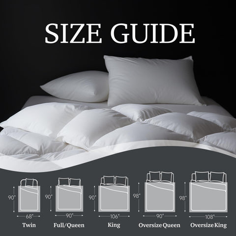 Hotel Grand comforter in bedroom lifestyle setting conveying hotel-style comfort
