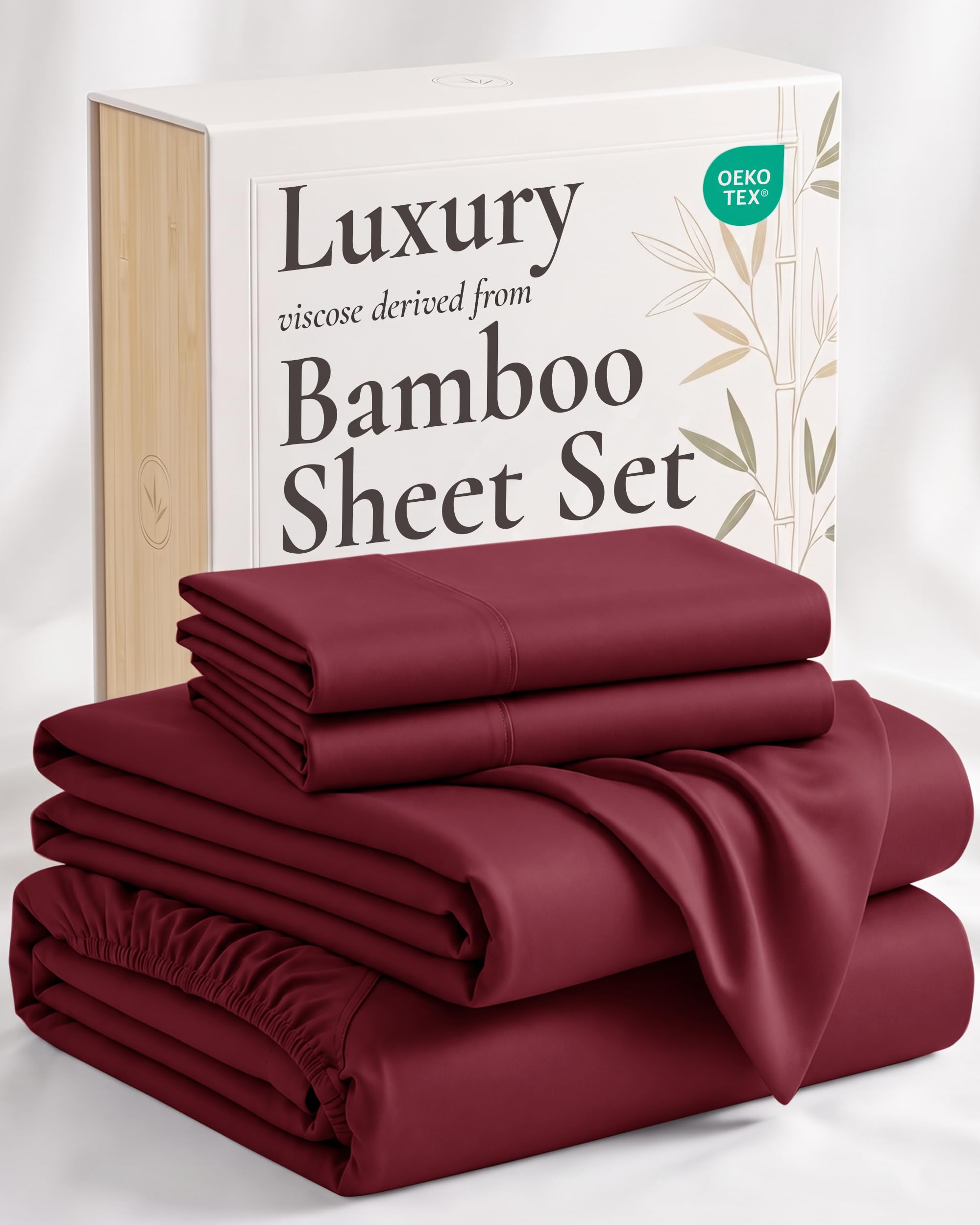 Hotel Sheets Direct flat sheet displayed on bed, luxurious feel